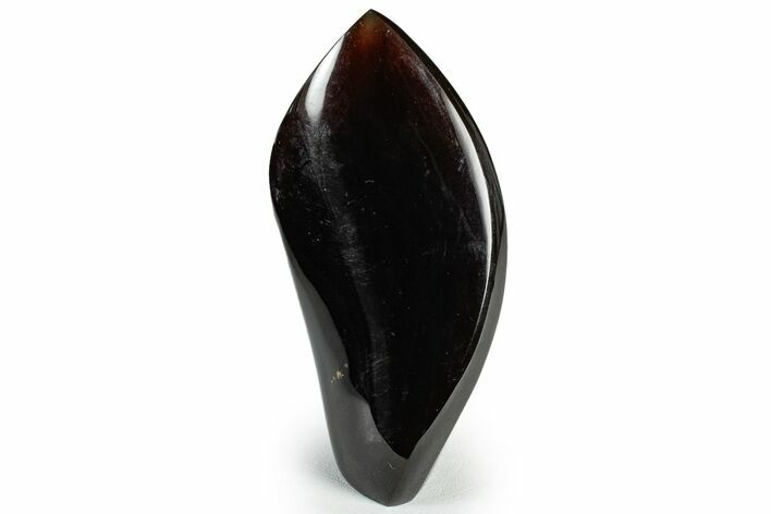 Tall, Free-Standing Polished Indonesian Blue Amber #311490